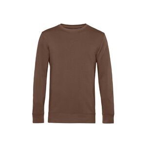 B&C Mens Crew Neck Sweat / Mocha